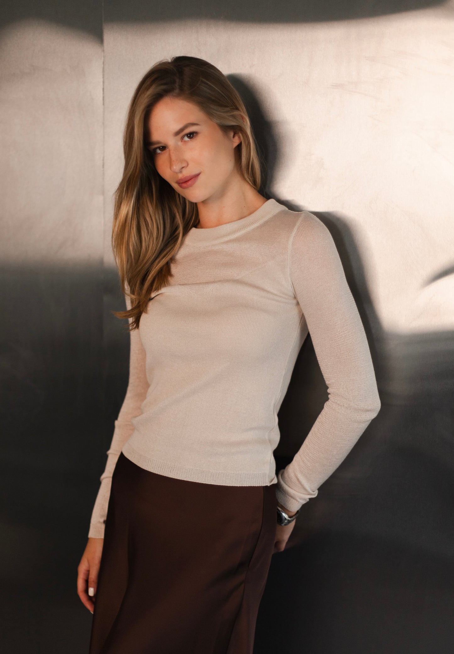 Лонгслів з сіткою