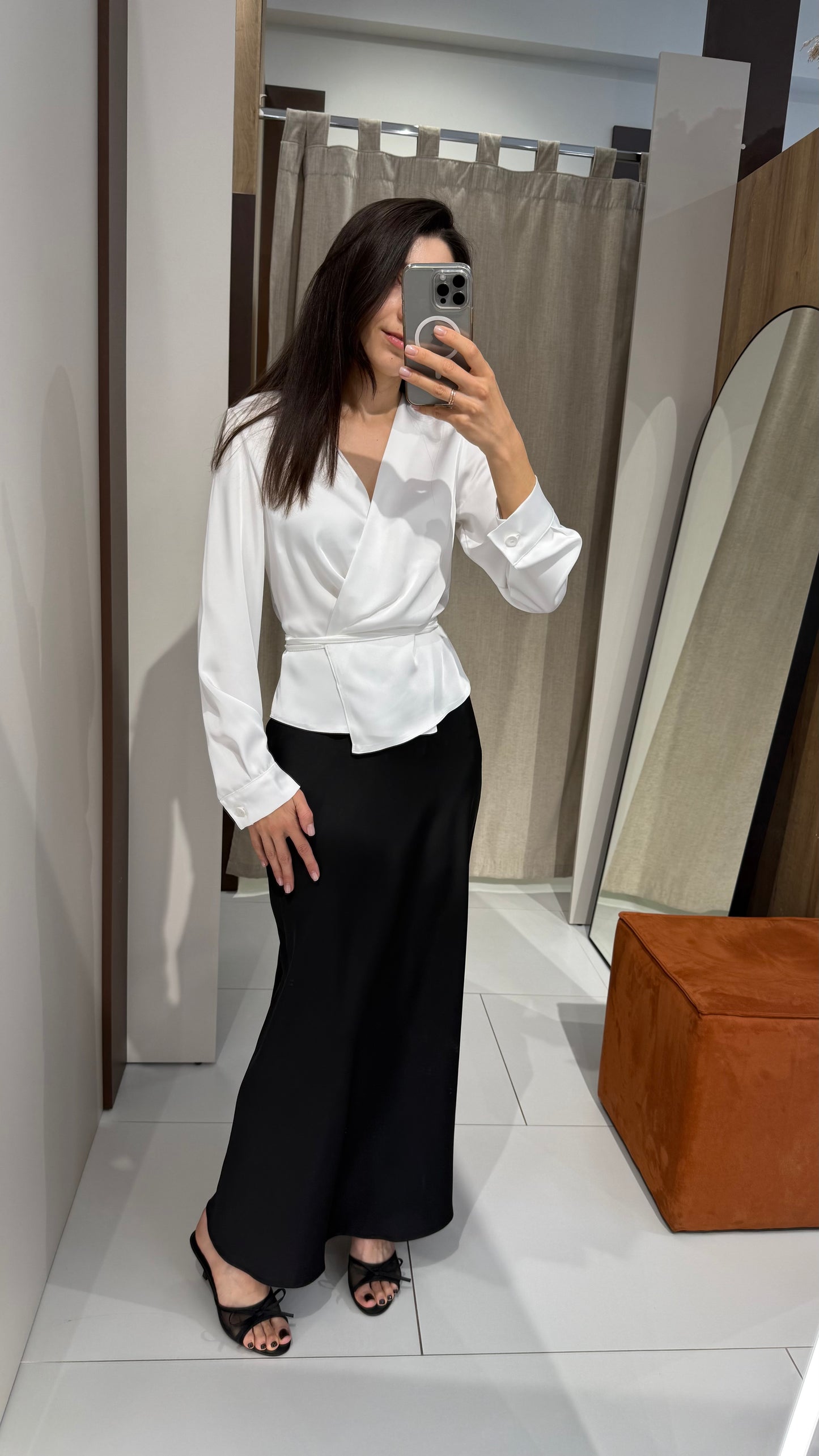 Блуза на-запах