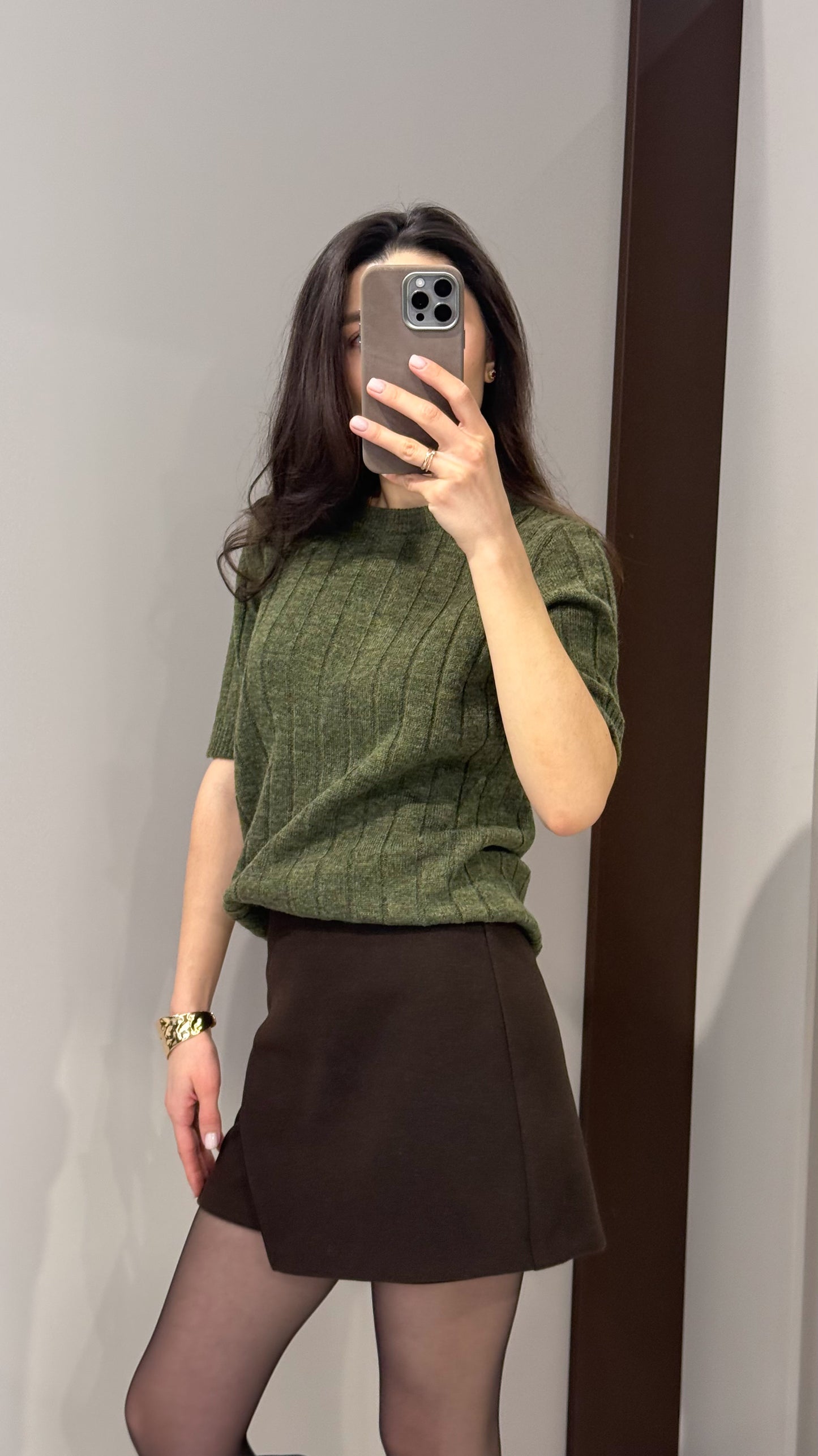 Спідниця-шорти з кашеміру