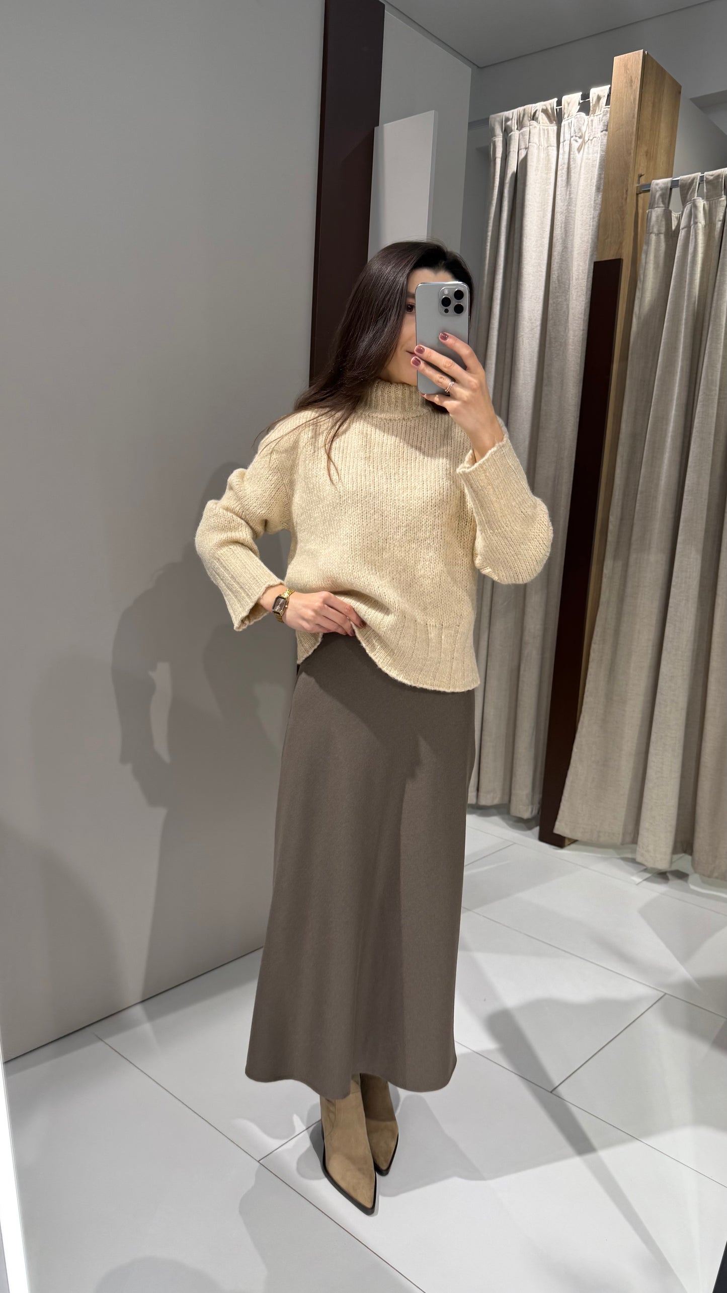 Спідниця з трикотажу