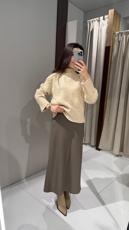 Спідниця з трикотажу