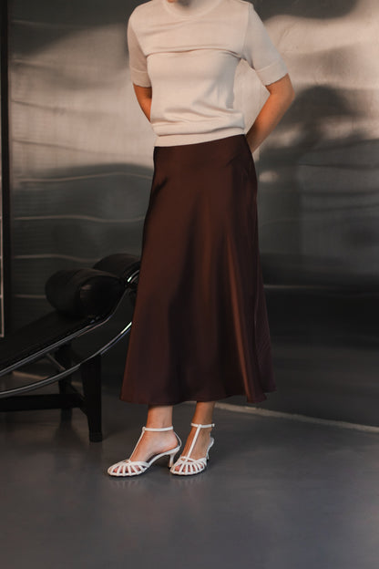 Сатинова спідниця