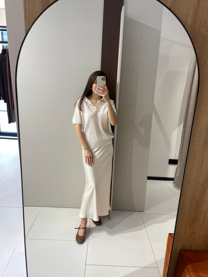 Сатинова спідниця