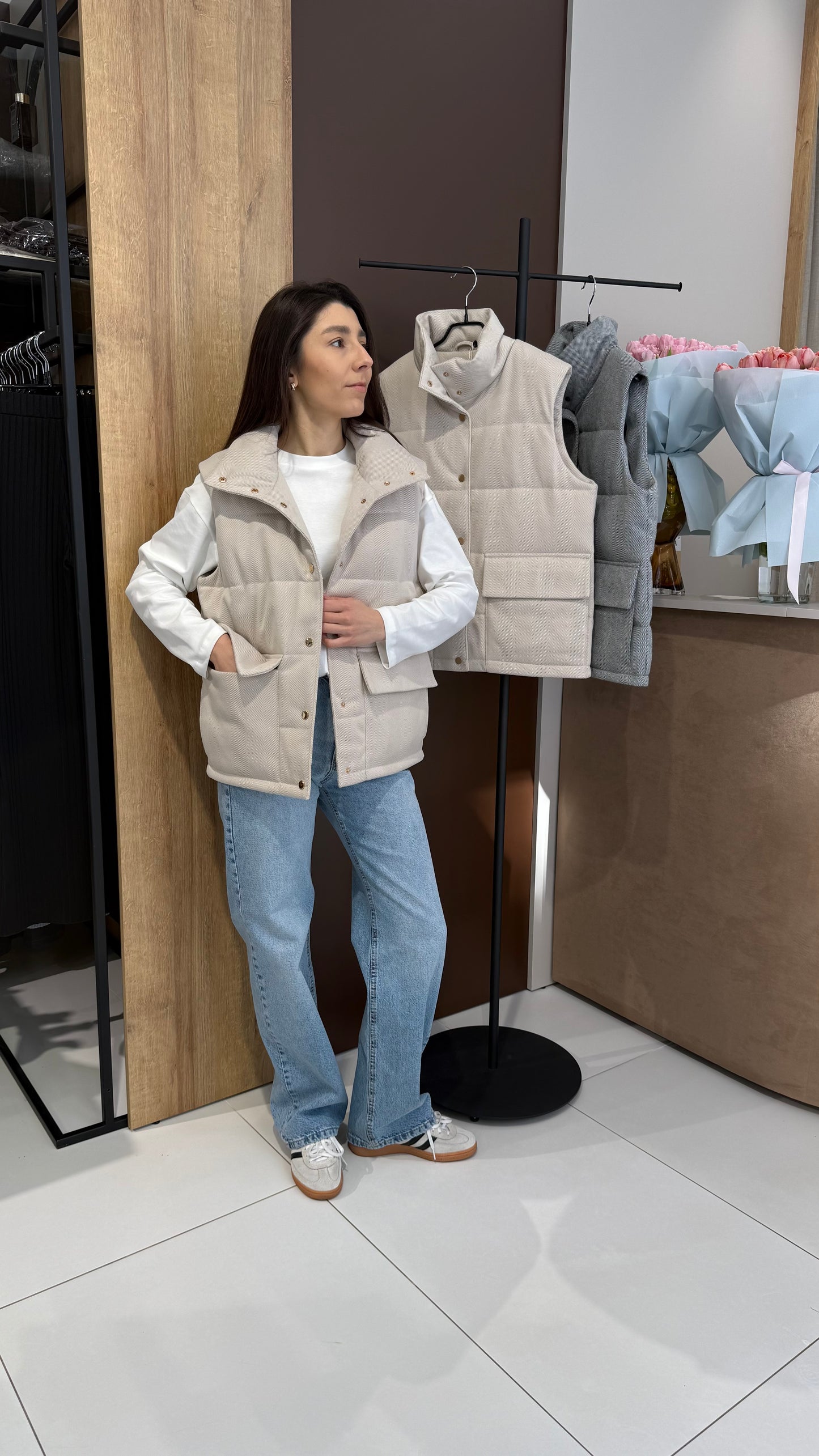 Жилет з кашеміру