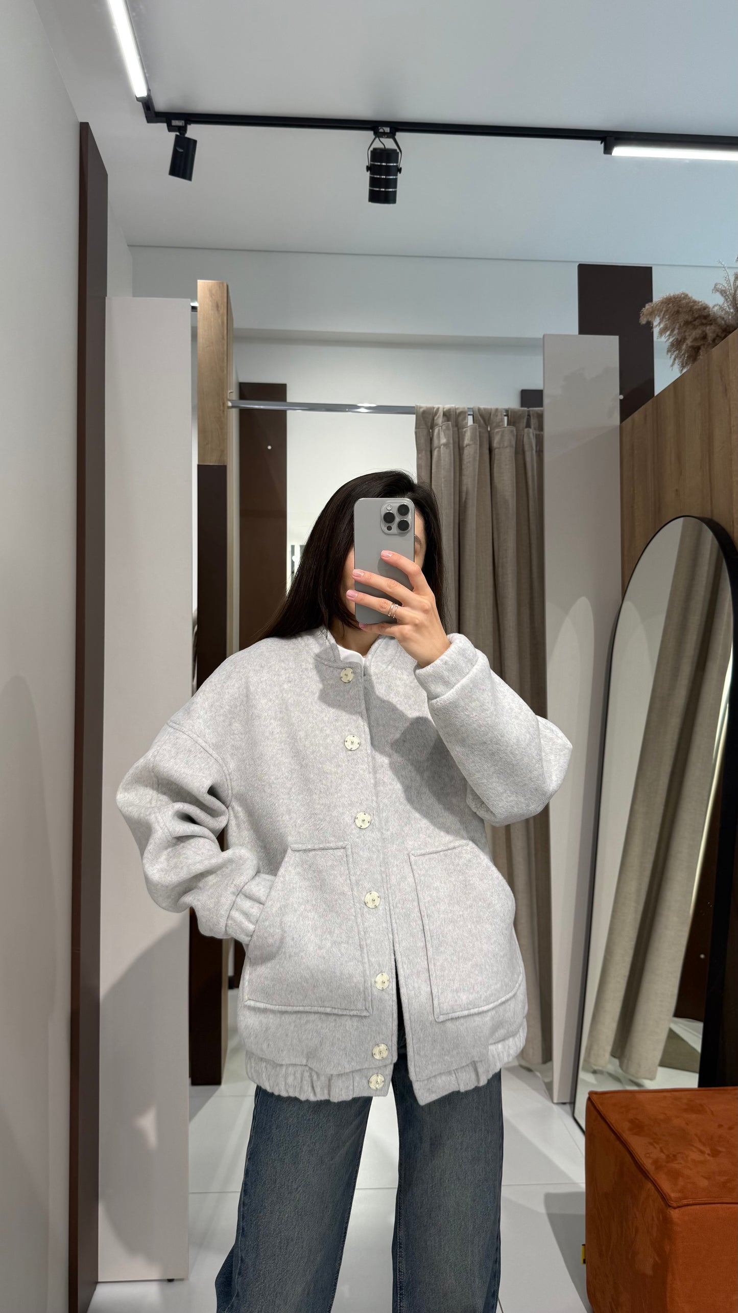 Бомбер з вовни