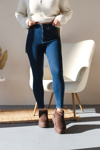 Джинси skinny сині