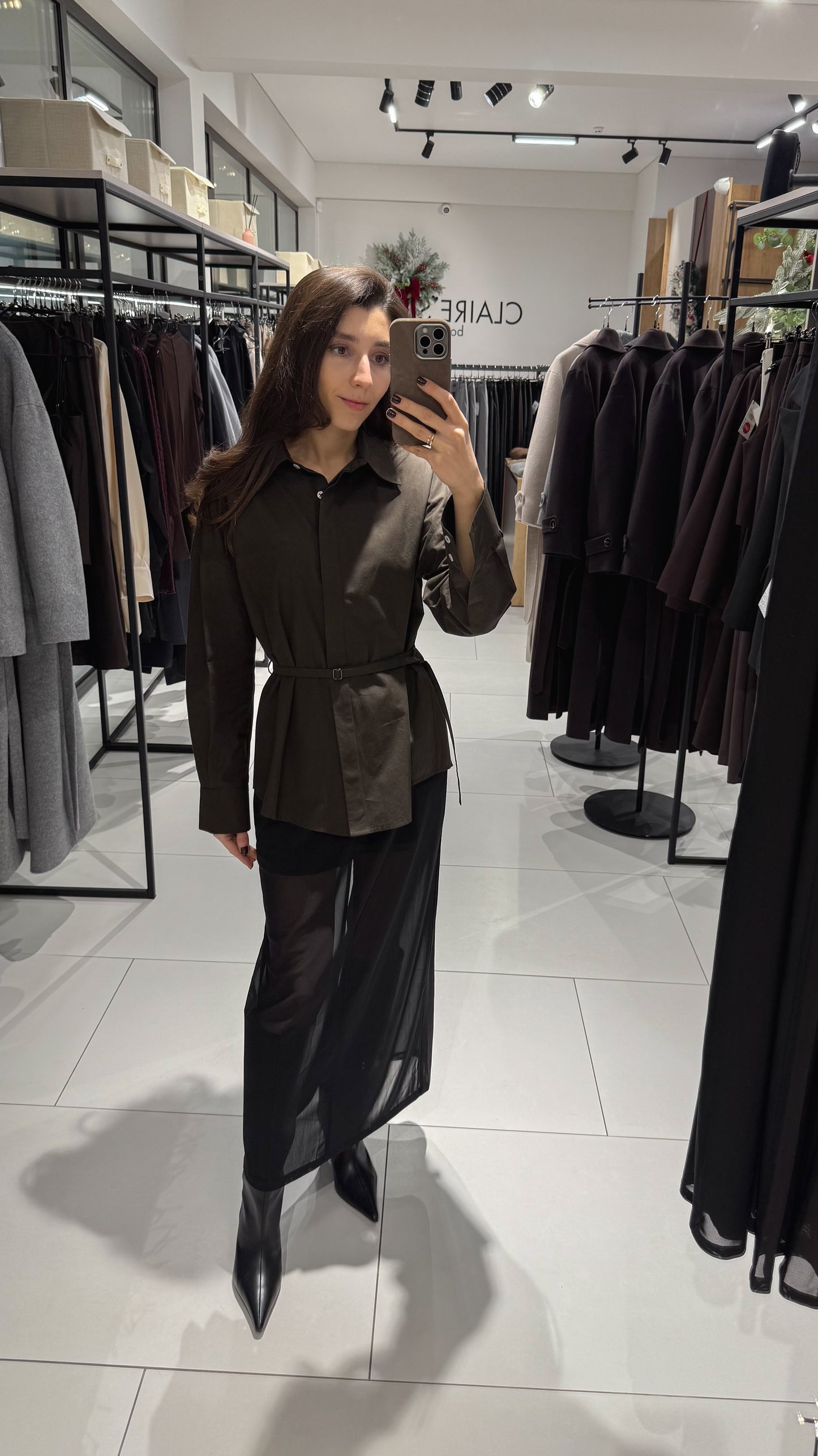 Сорочка з поясом