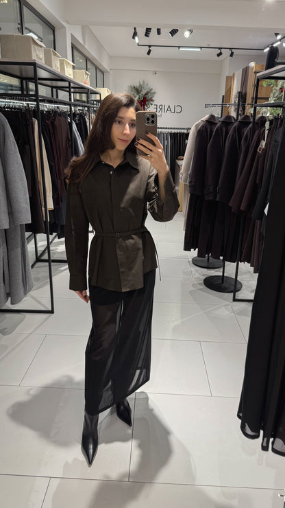 Сорочка з поясом