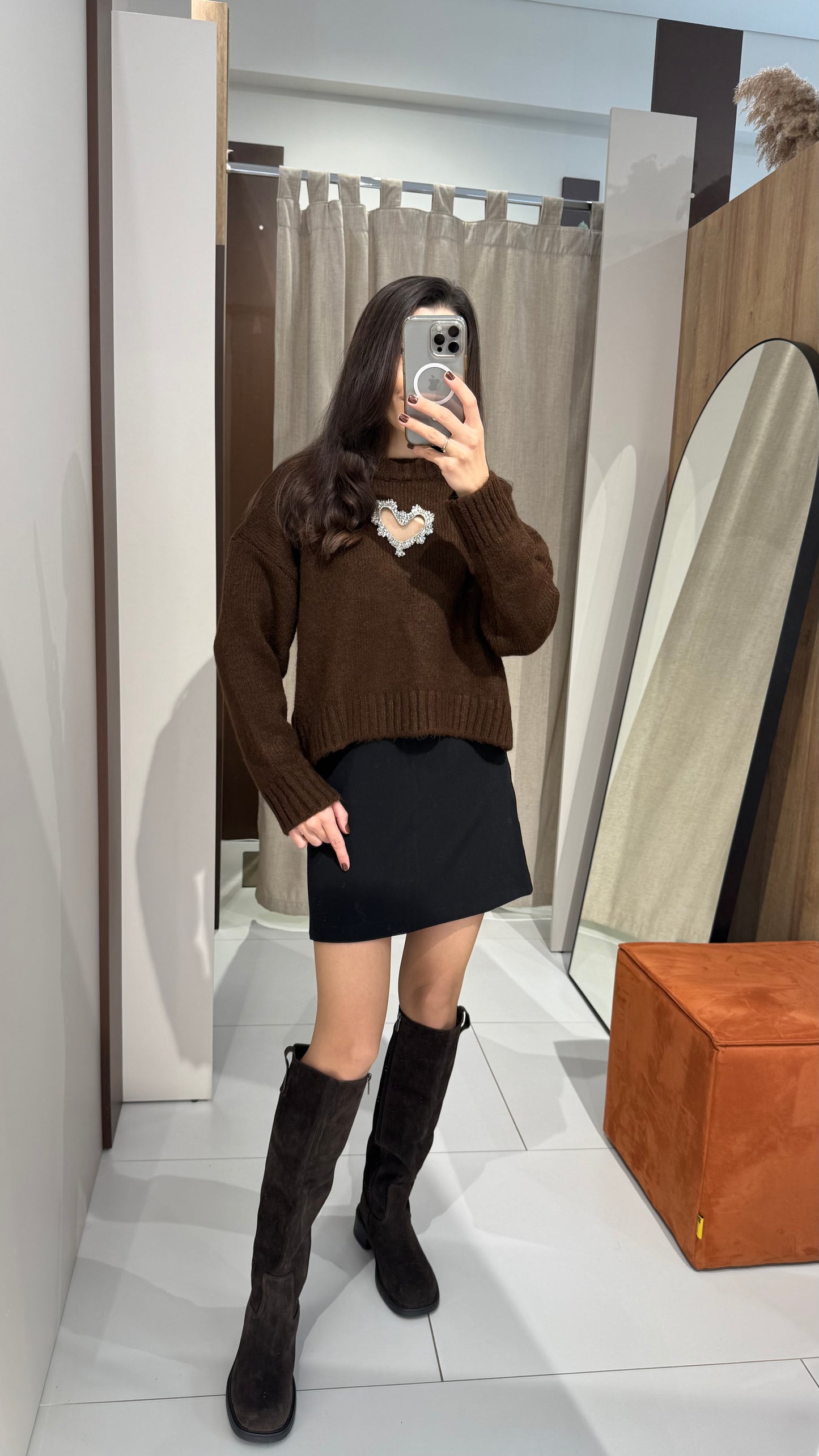 Спідниця з кишенями