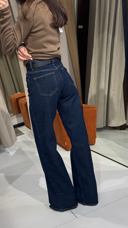 Джинси темно-сині