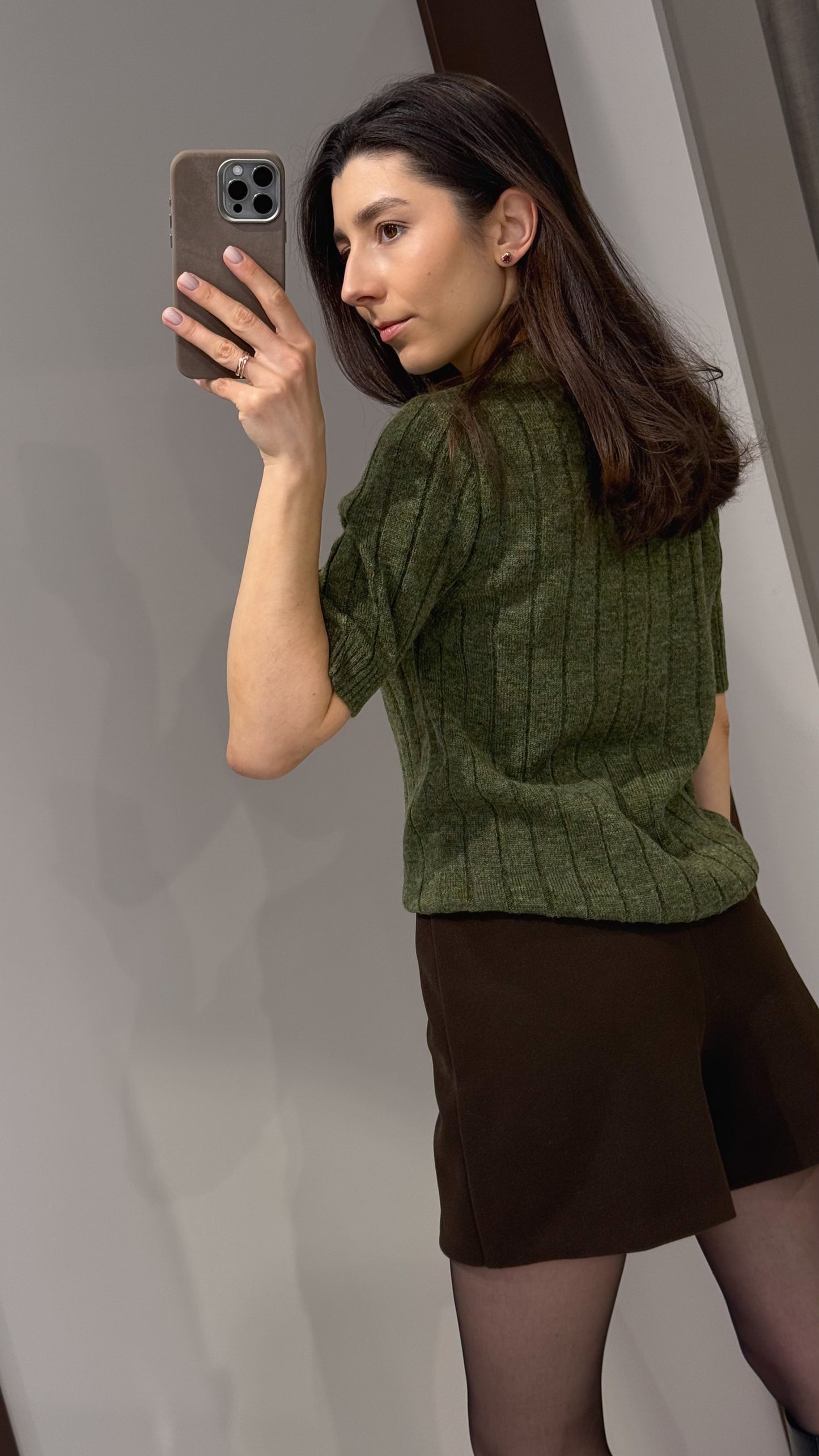 Спідниця-шорти з кашеміру