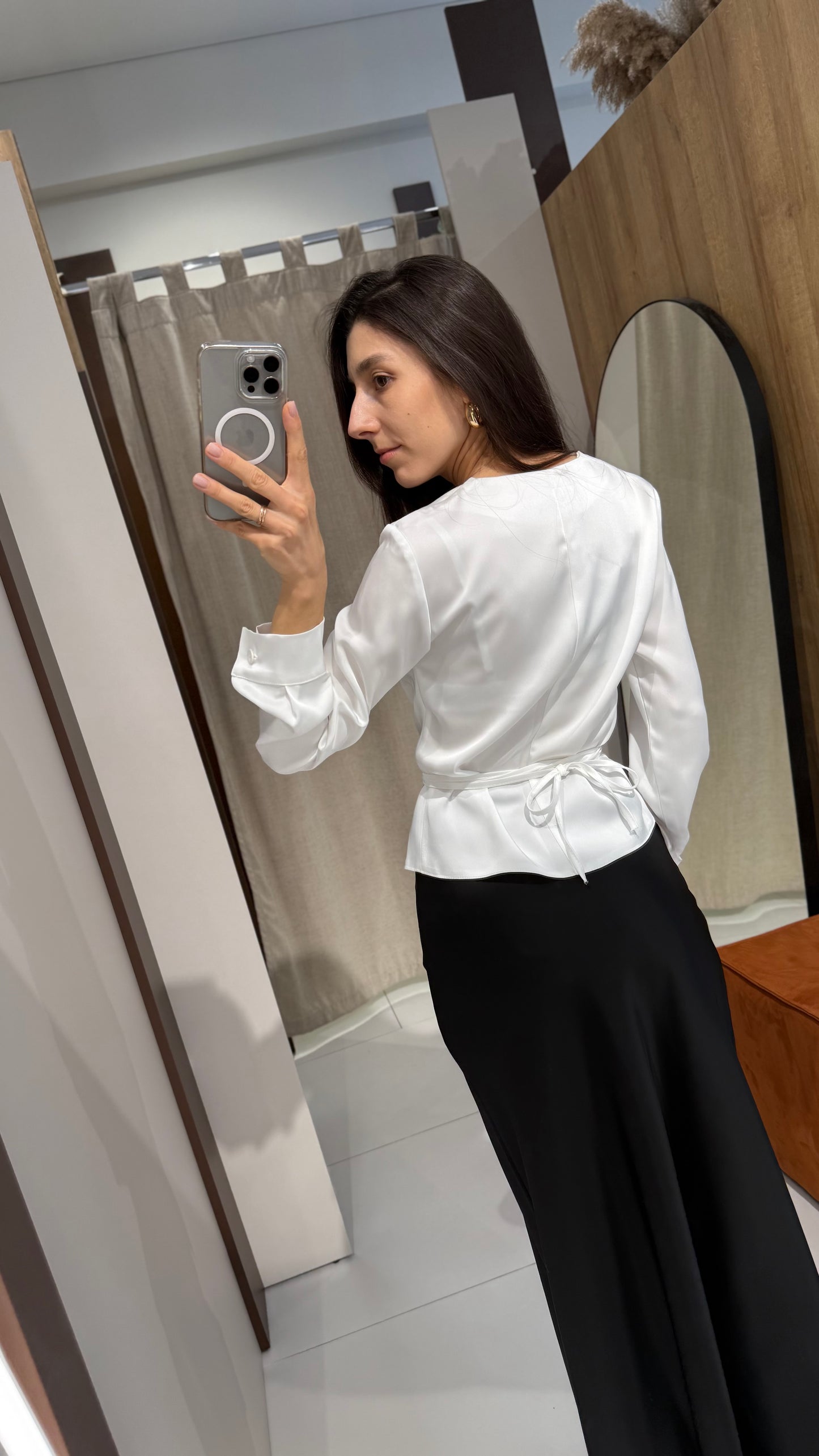 Блуза на-запах