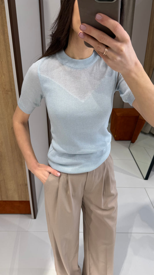 Джемпер з сіткою