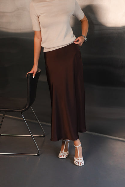 Сатинова спідниця