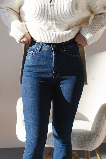 Джинси skinny сині