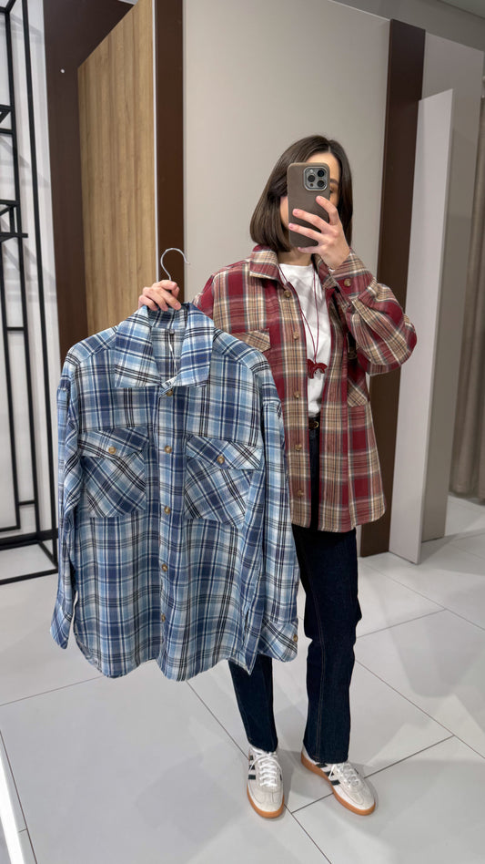 Сорочка в клітинку