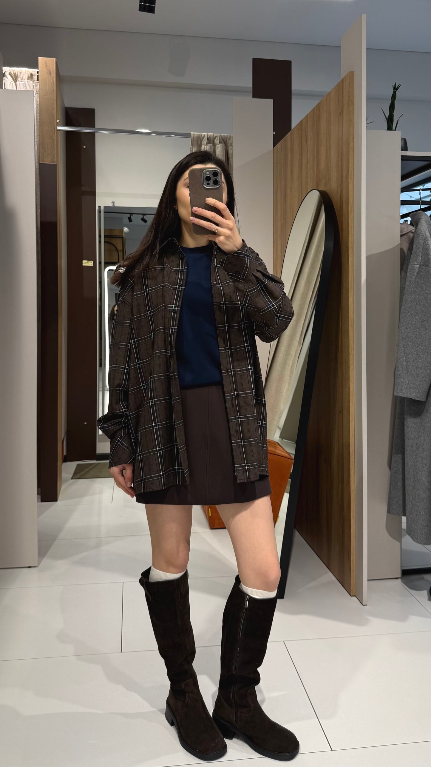 Сорочка в клітинку