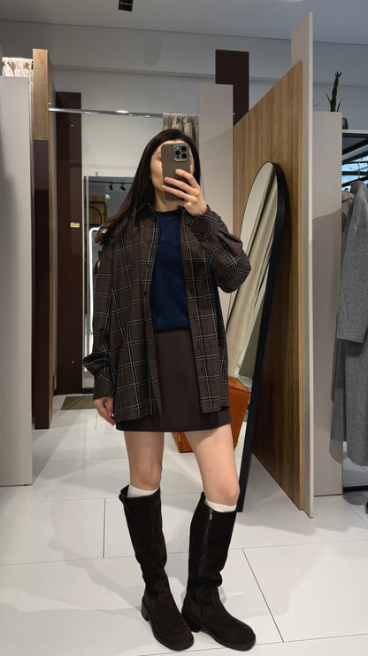 Сорочка в клітинку