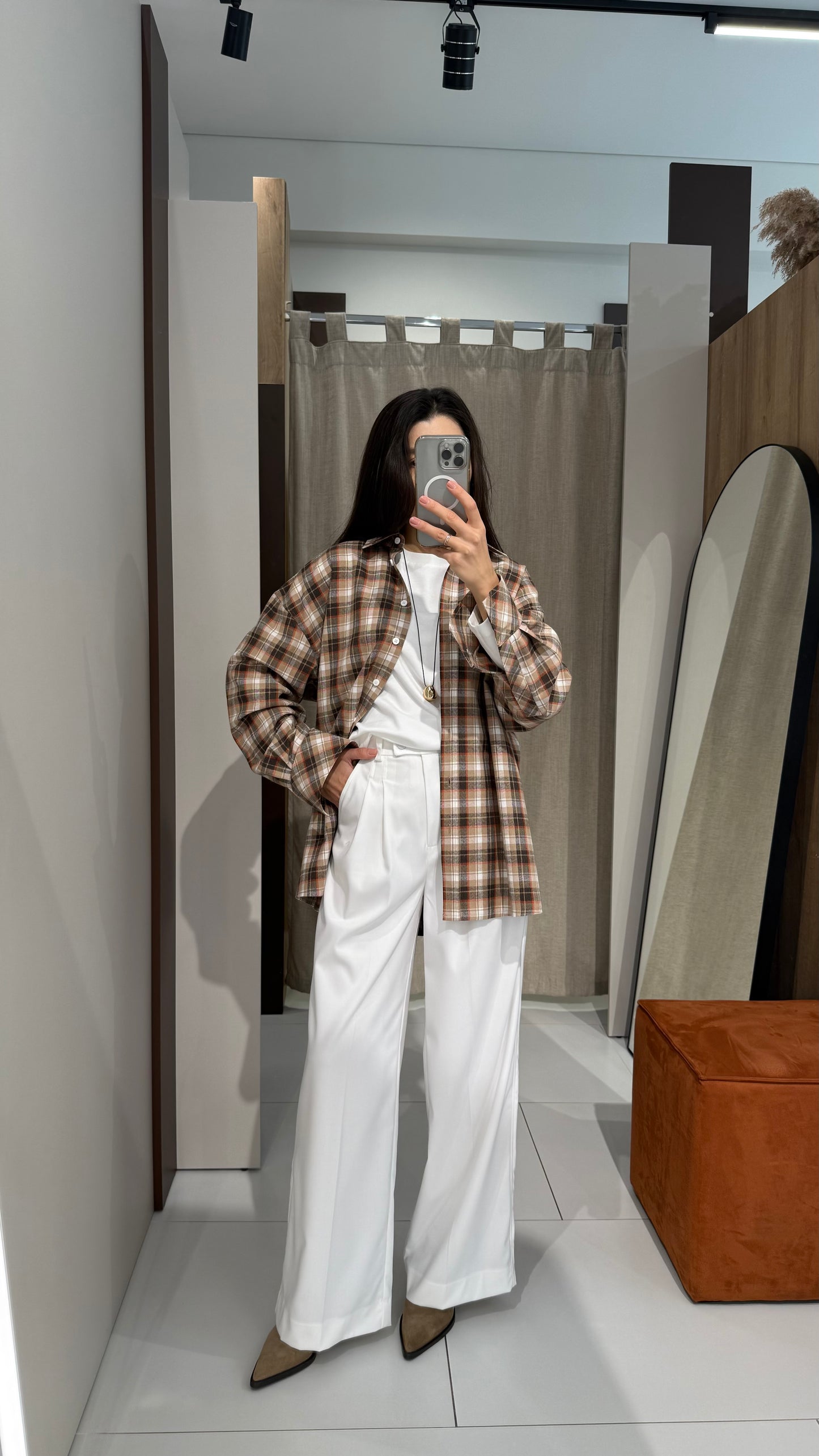 Сорочка в клітинку