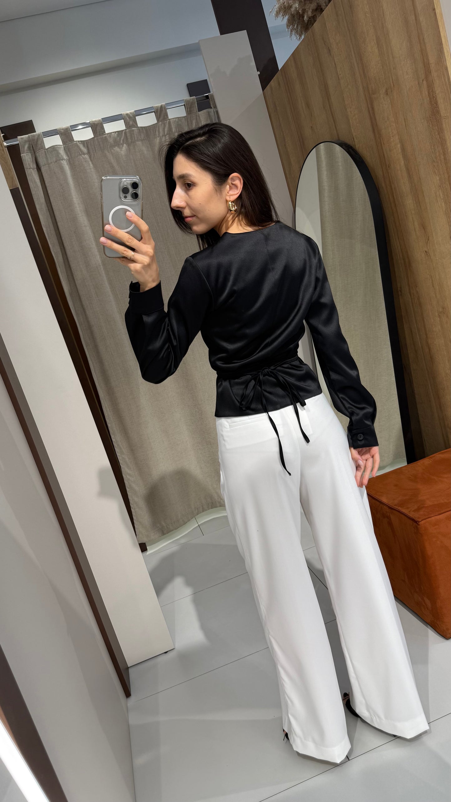 Блуза на-запах