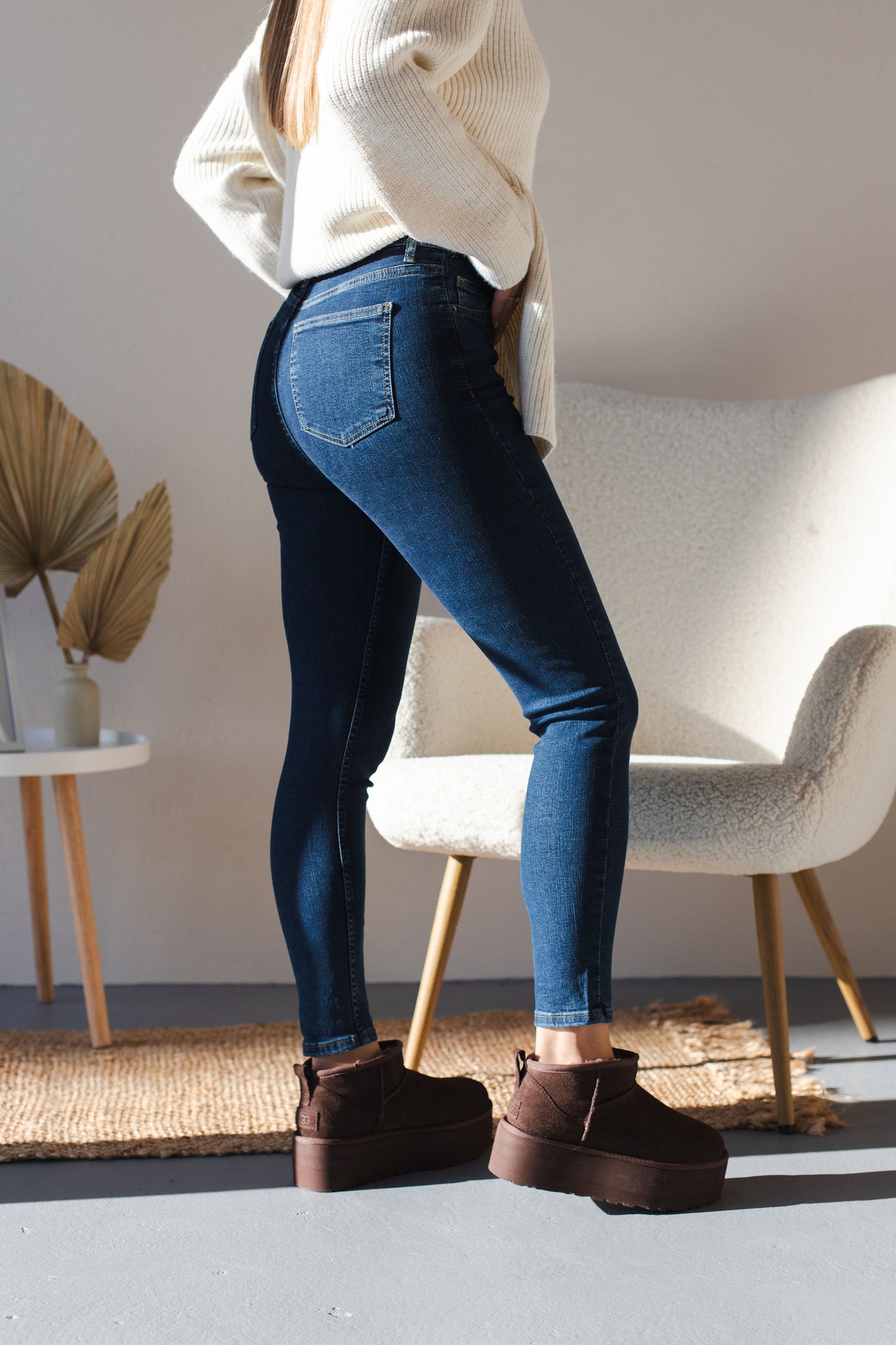 Джинси skinny сині