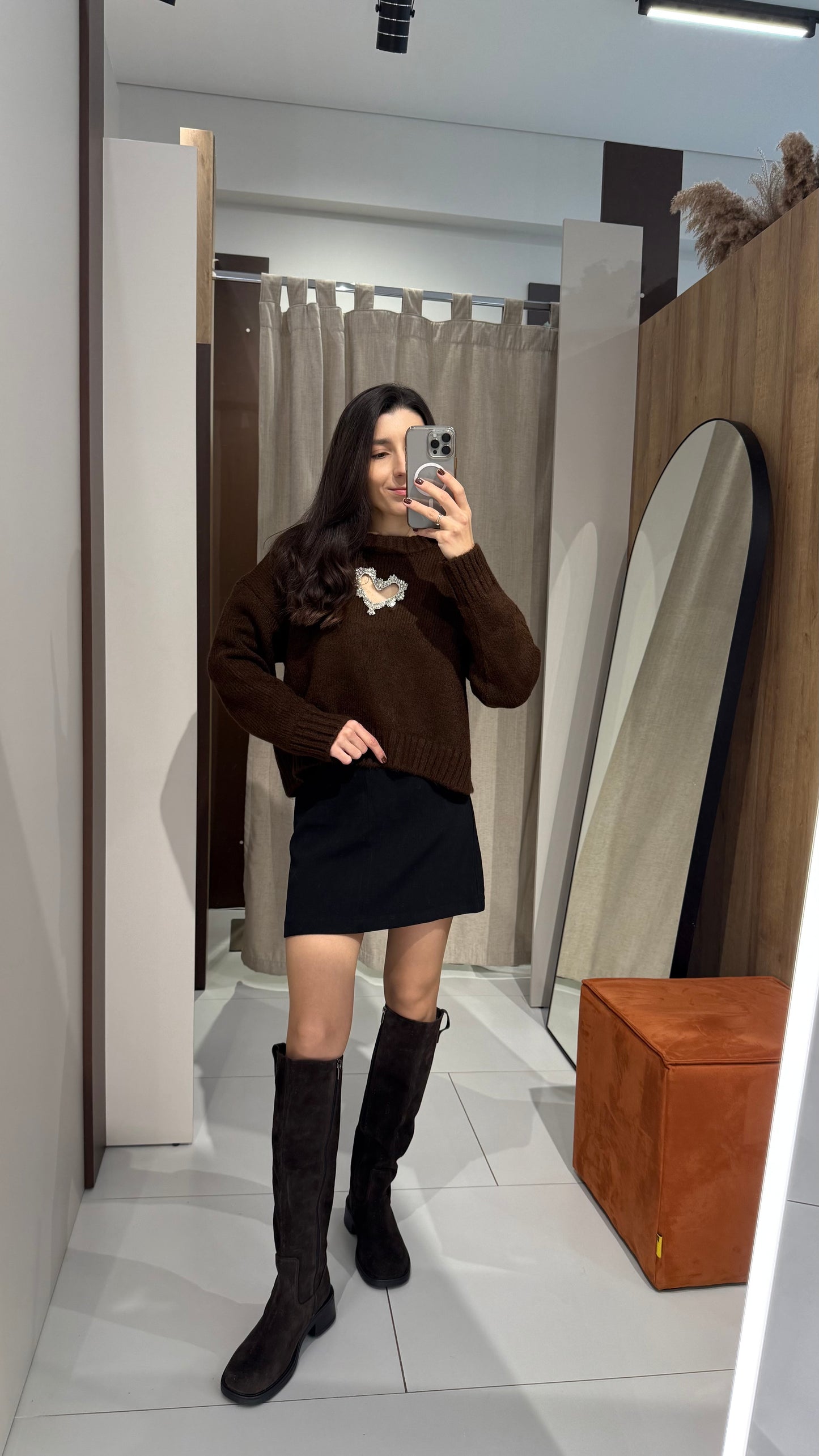 Спідниця з кишенями