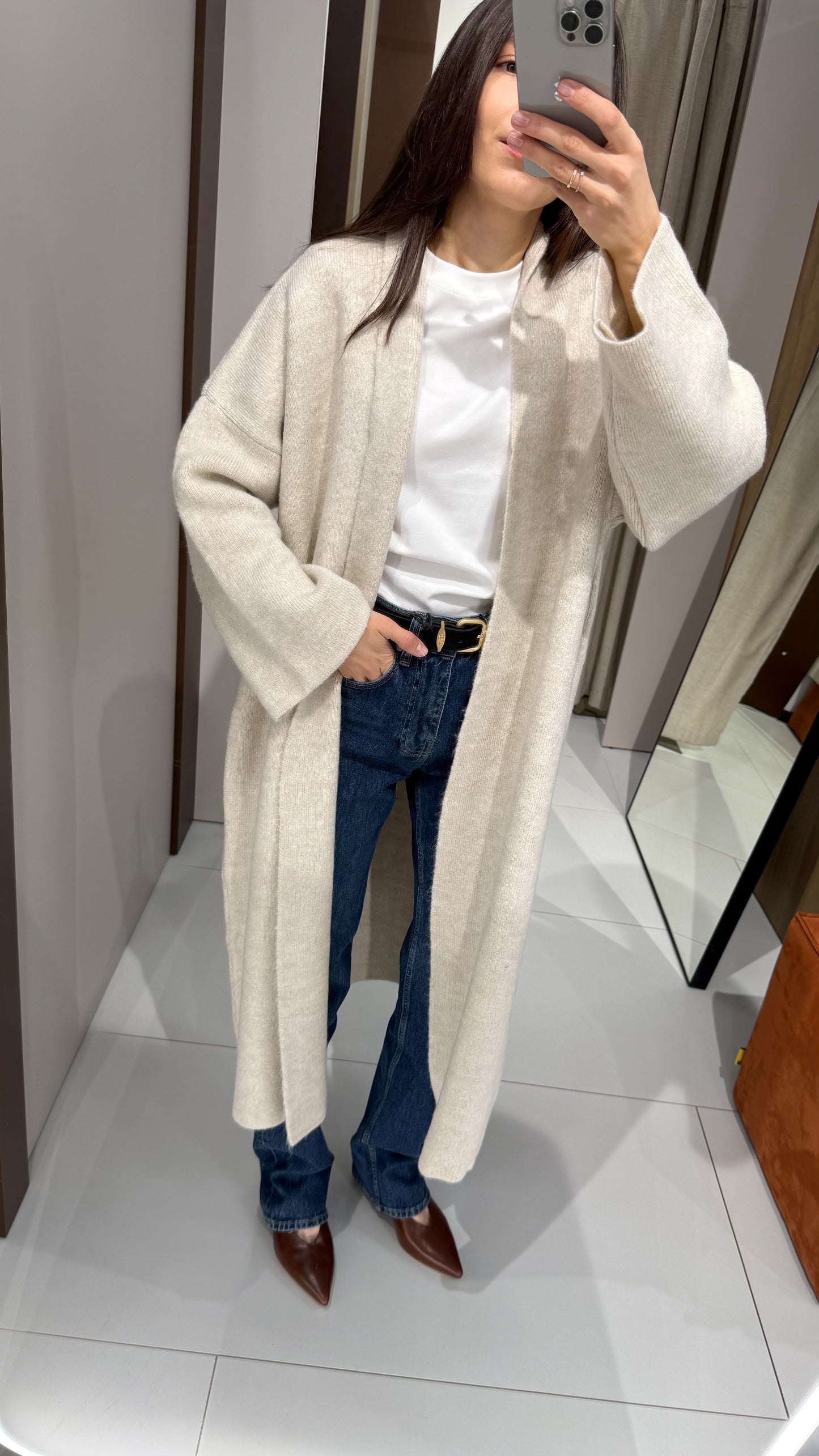 Кардиган максі