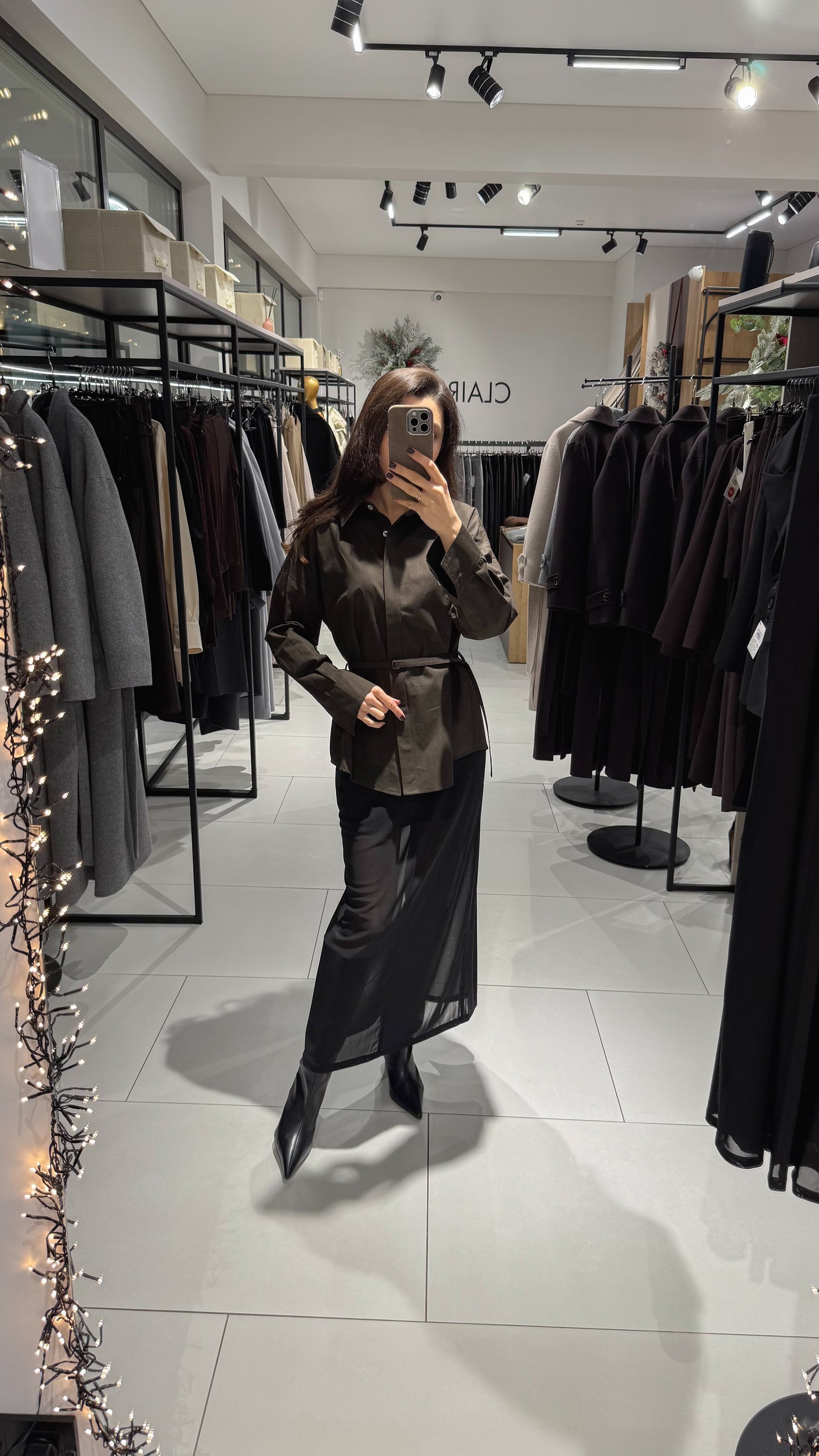 Сорочка з поясом