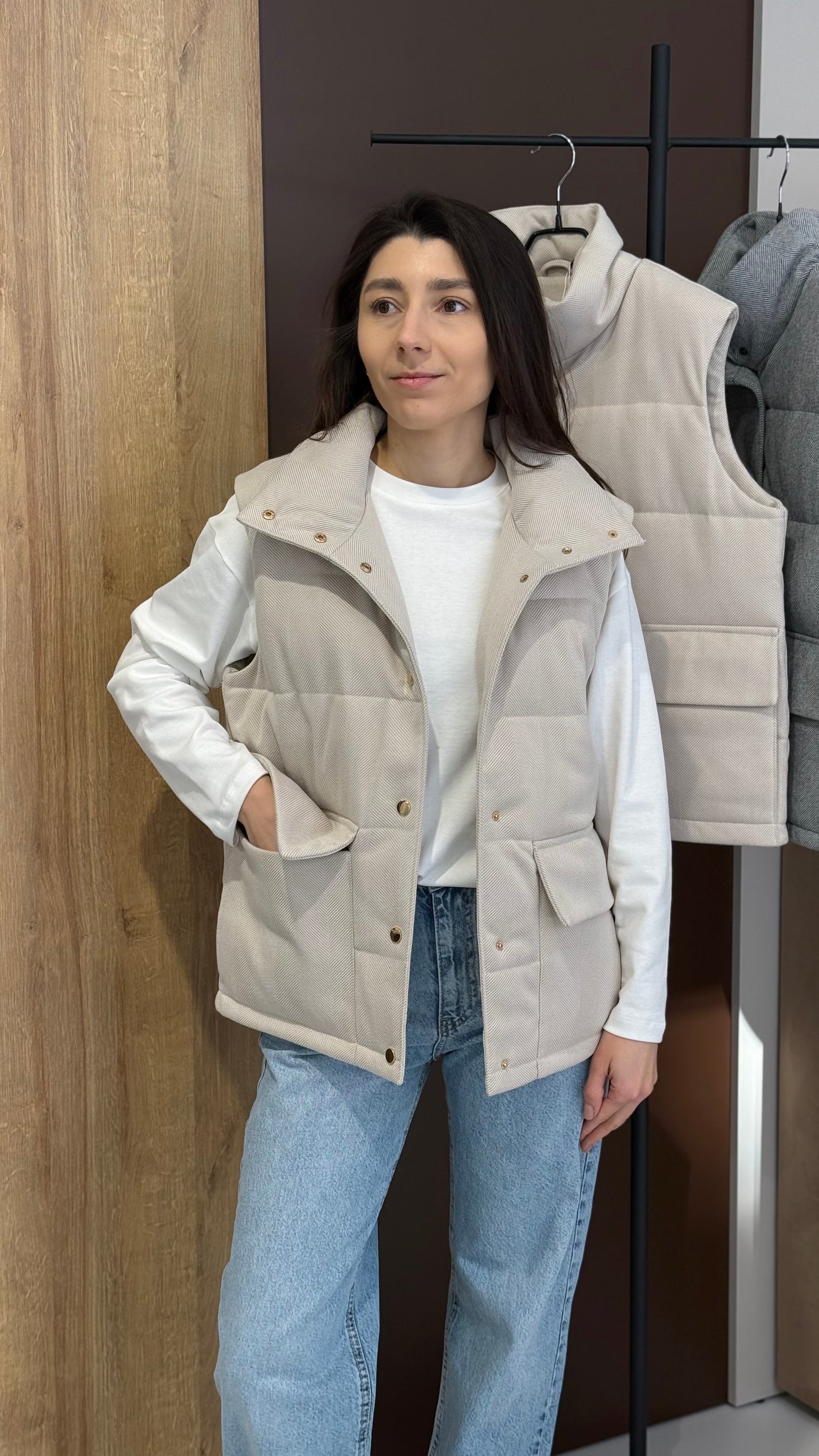 Жилет з кашеміру