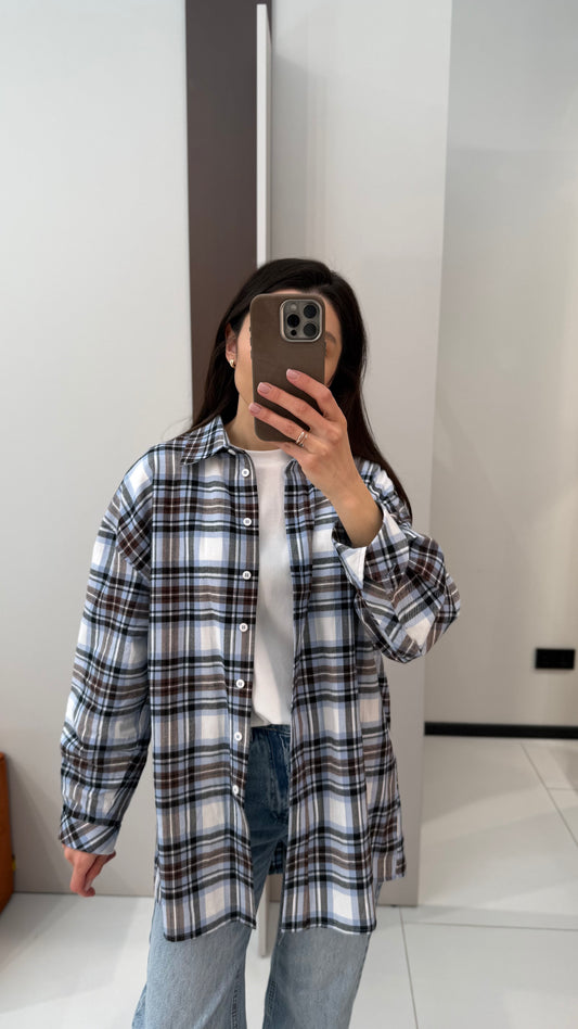 Сорочка в клітинку щільна