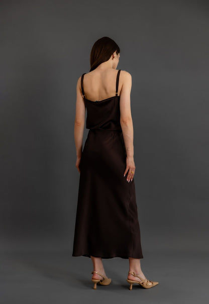 Сатинова спідниця