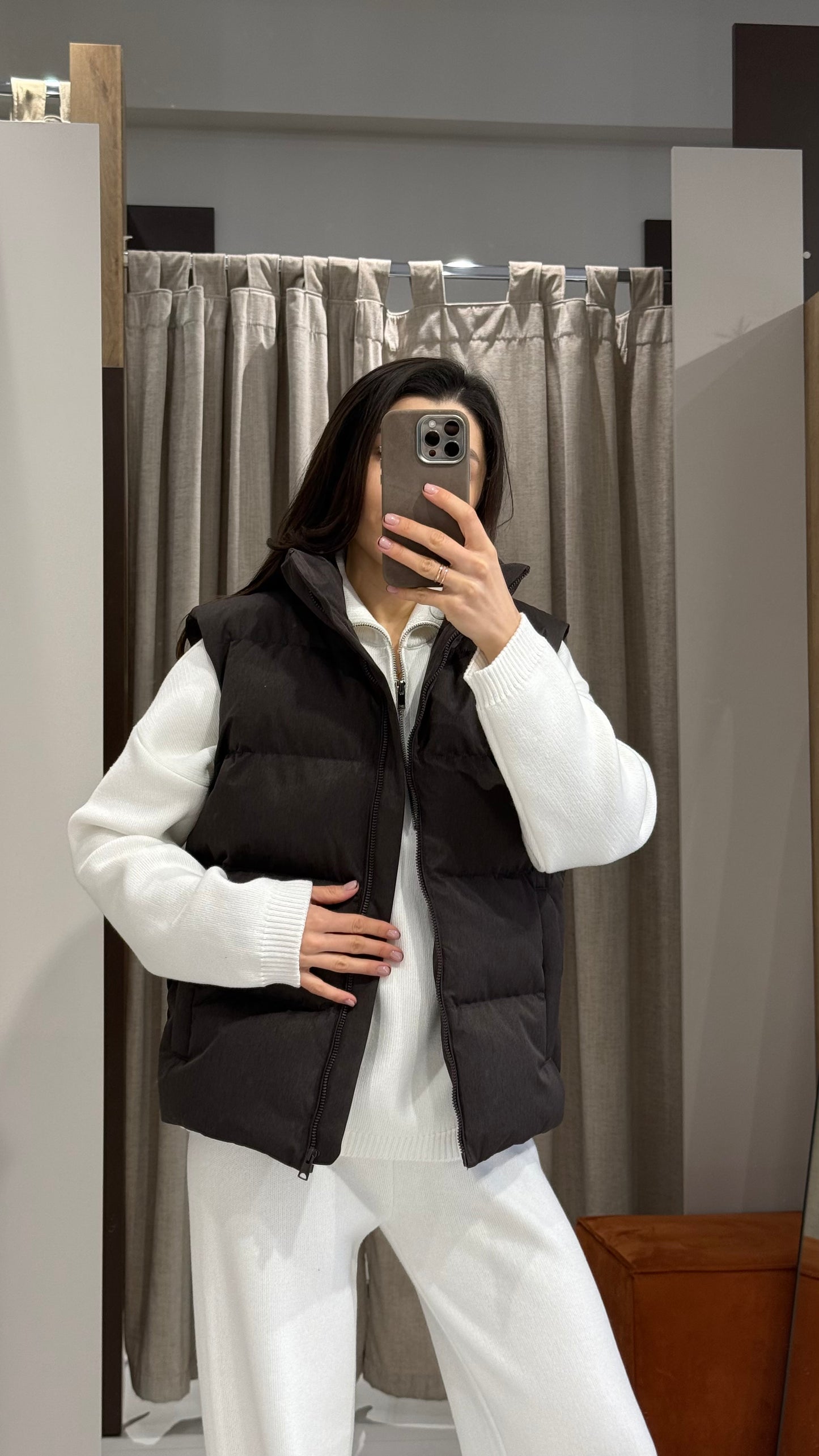 Жилетка шоколадна