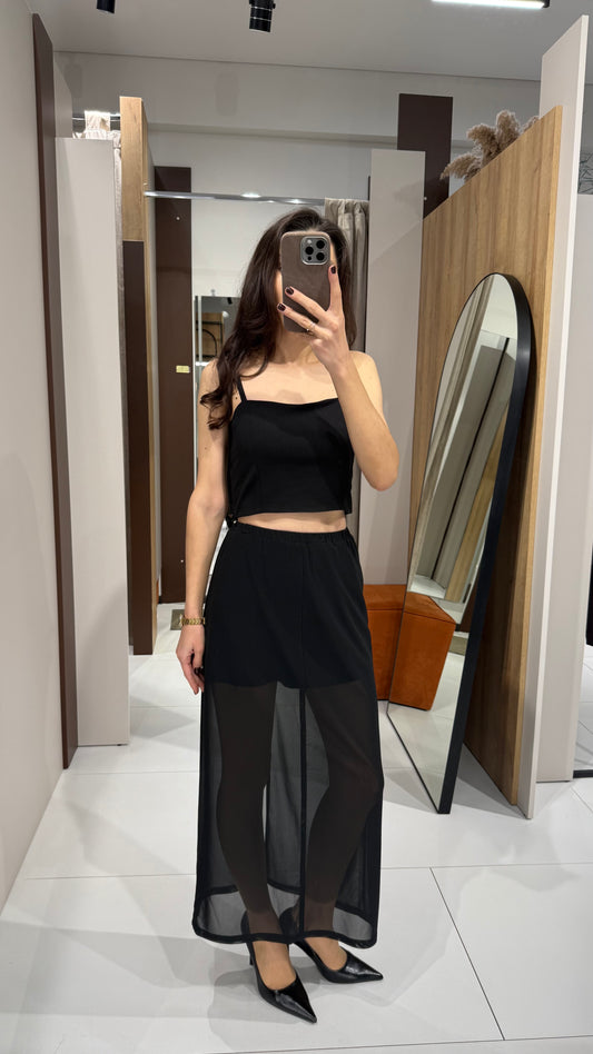 Топ на бретелях