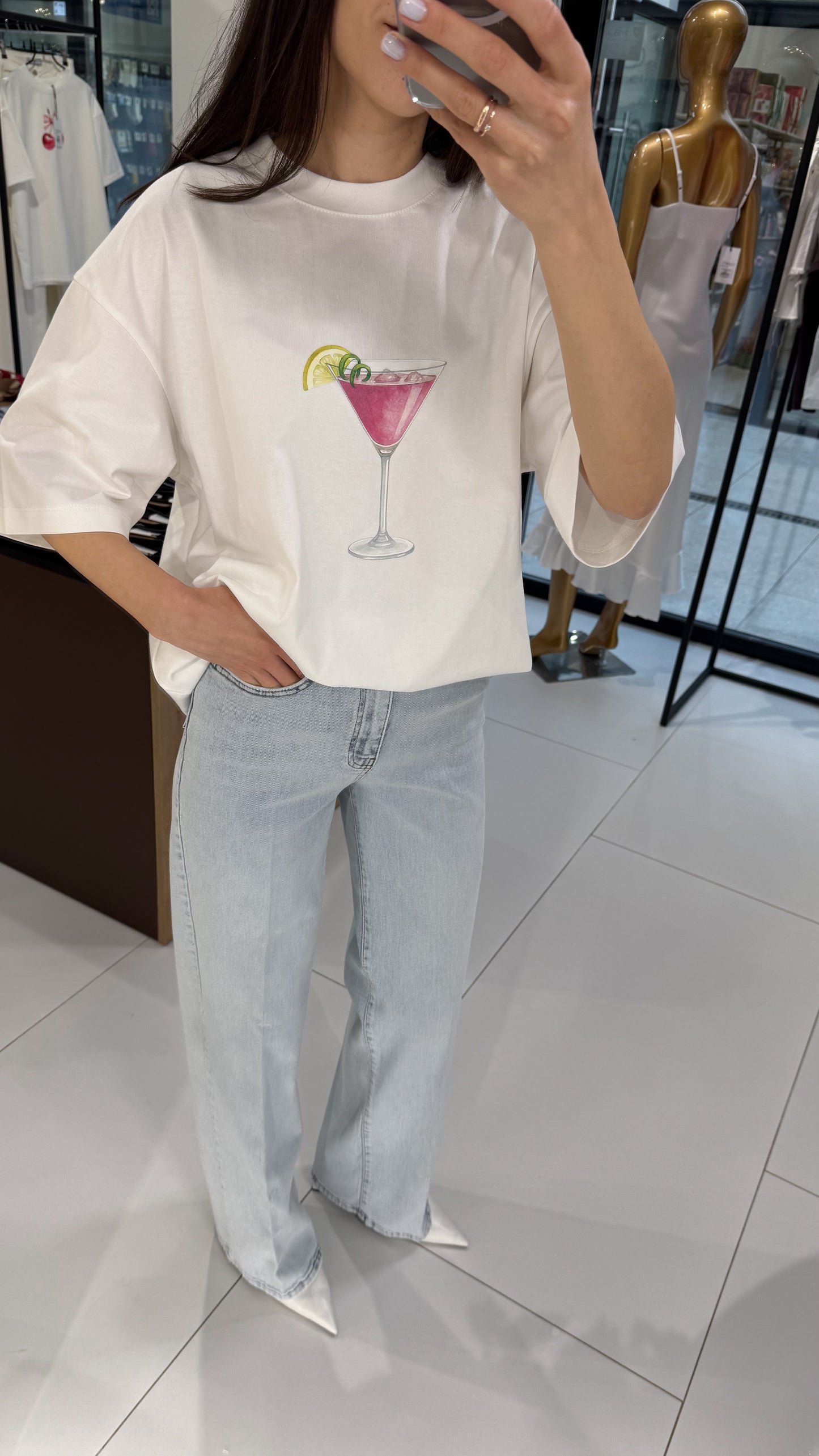 Джинси палацо блакитні