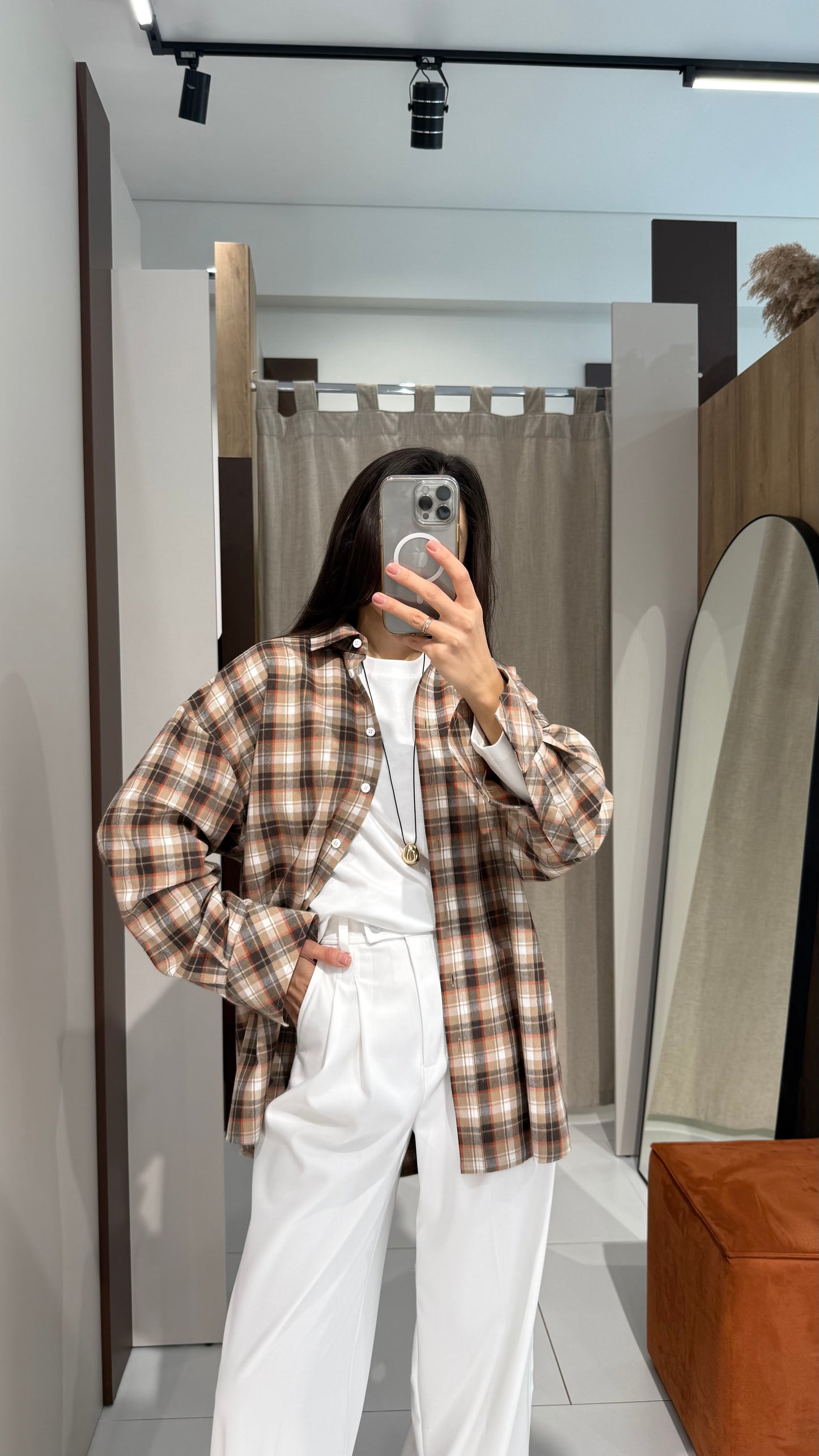 Сорочка в клітинку