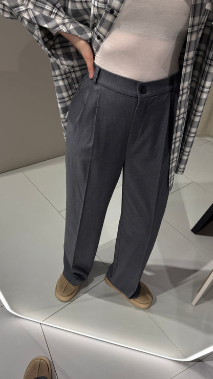 Штани палацо з вовни