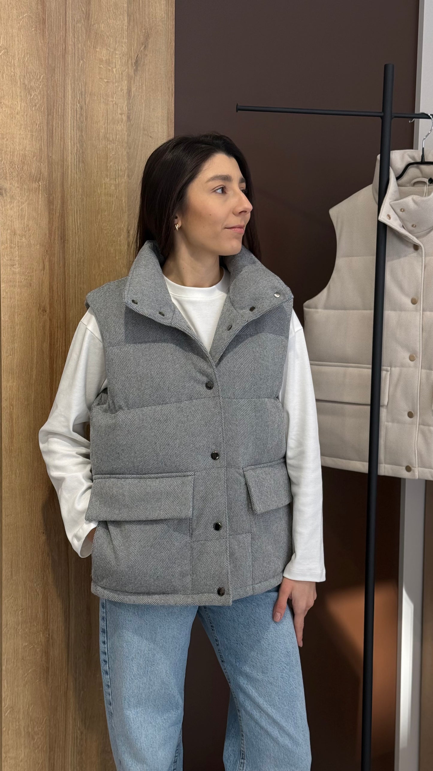 Жилет з кашеміру