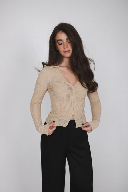 Лонгслів з драпіруванням