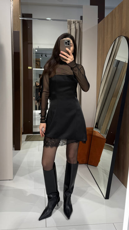 Сукня з мереживом