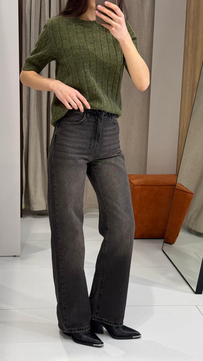 Джинси сіро-коричневі