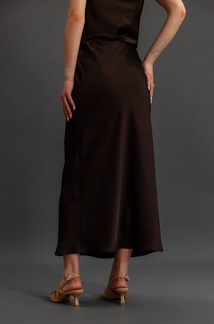 Сатинова спідниця