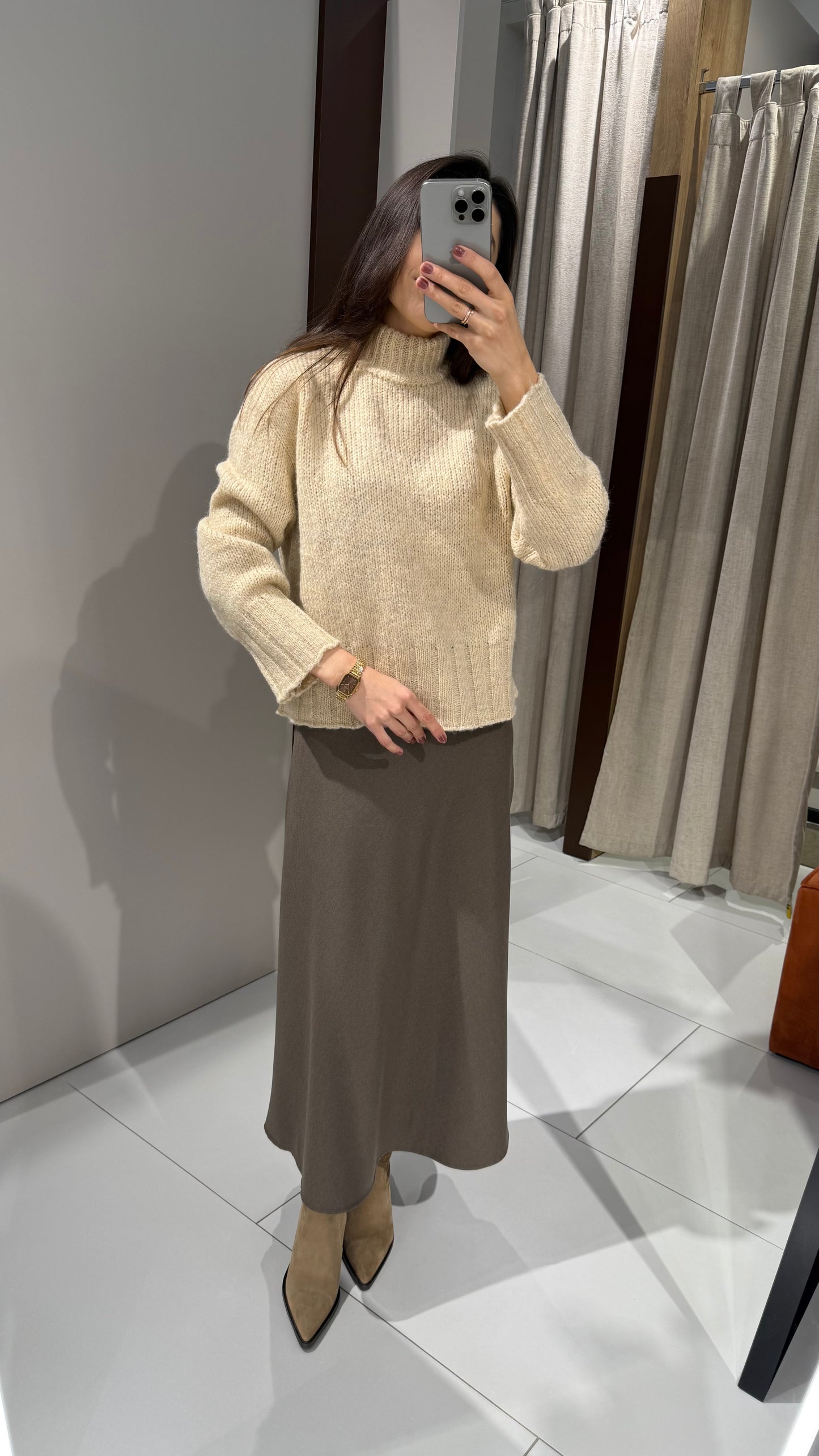 Спідниця з трикотажу