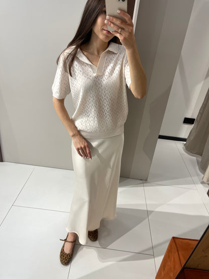 Сатинова спідниця