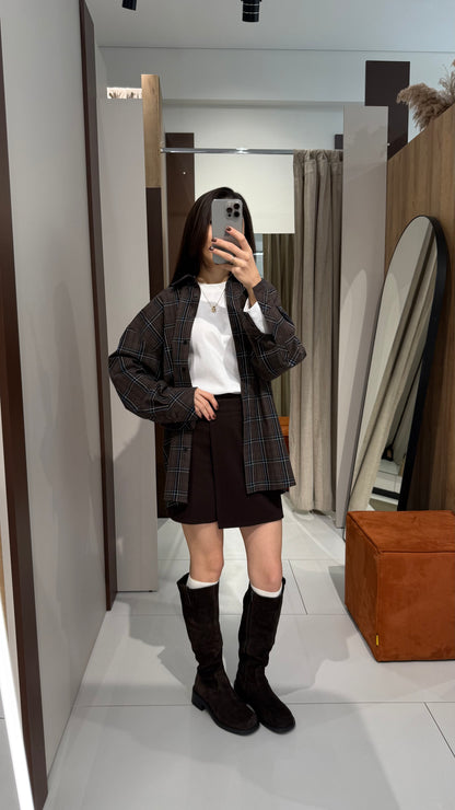 Сорочка в клітинку