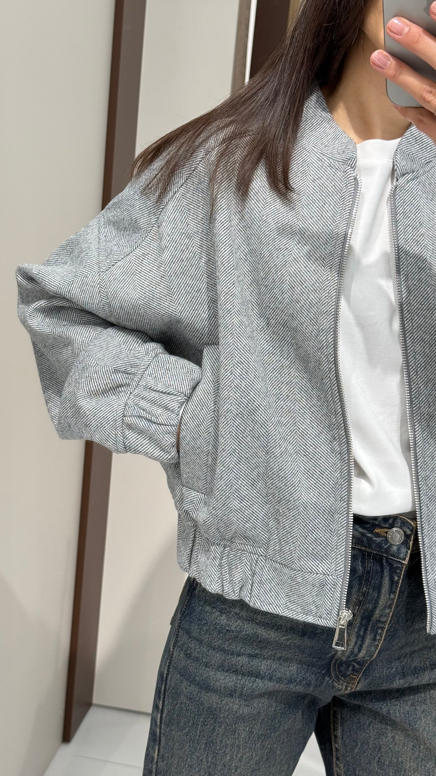 Бомбер з кашеміру