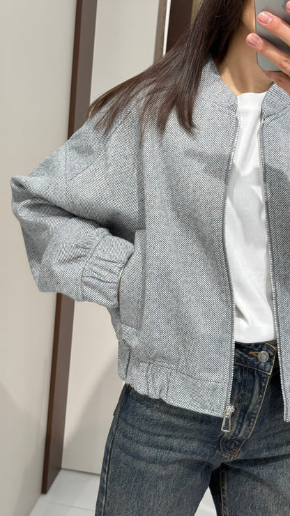 Бомбер з кашеміру