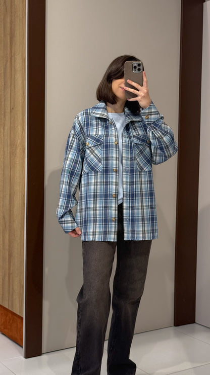 Сорочка в клітинку