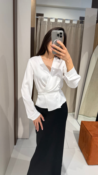 Блуза на-запах